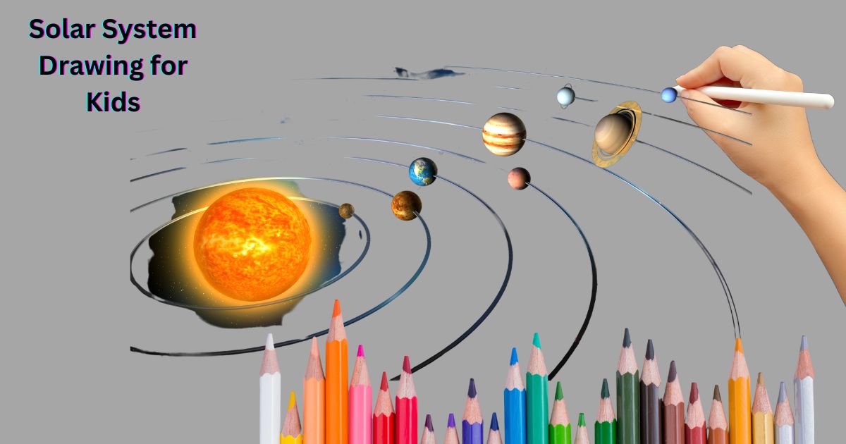 How to Draw the Solar System - Really Easy Drawing Tutorial
