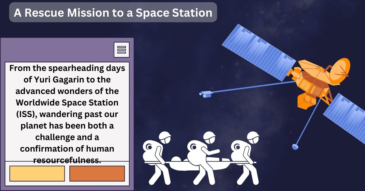 A Rescue Mission to a Space Station